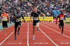 Christophe Lemaitre beats Churandy Martina in the 200 metres, 2012 Samsung Diamond League, Crystal Palace, London.